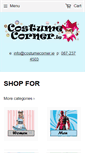 Mobile Screenshot of costumecorner.ie